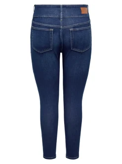 CARANNA Hohe Taille Skinny Fit Knöchellang Jeans