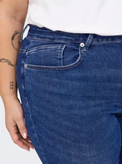 CAREMMY Hohe Taille Weiter Beinschnitt Jeans