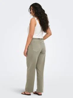 CARGIANNA Mittlere Taille Gerade geschnitten Jeans