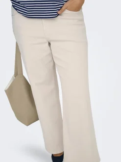 CARJUICY Hohe Taille Weiter Beinschnitt Jeans