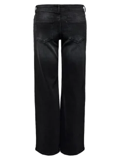 CARJULLES Niedrige Taille Weiter Beinschnitt Jeans