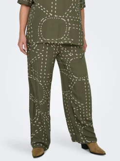 CARPHOEBE Normal geschnitten Hose mit weitem Beinschnitt