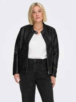CARROBBER Kunstleder Jacke