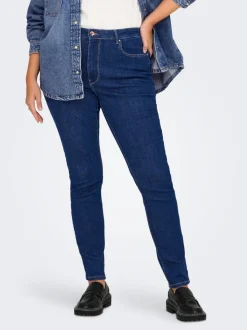CARROSE Hohe Taille Skinny Fit Jeans