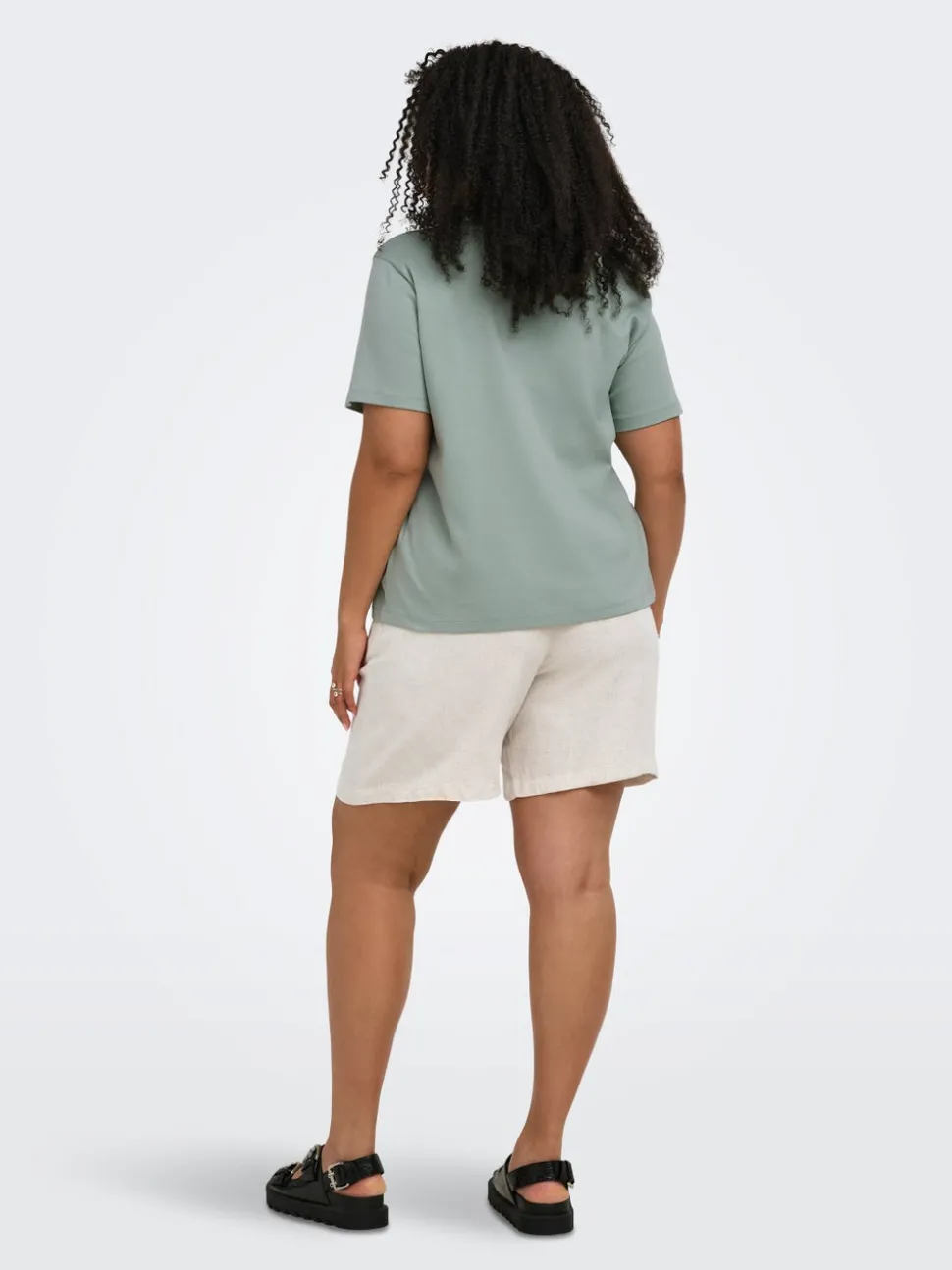 CARSIESTA Locker geschnitten Leinen Shorts