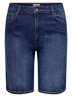 CARSONNY Hohe Taille Normal geschnitten Jeans-Shorts