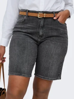 CARSONNY Hohe Taille Normal geschnitten Jeans-Shorts