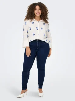 CARSTORM Hohe Taille Skinny Fit Jeans