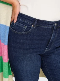 CARSUI Mittlere Taille Slim Fit Jeans