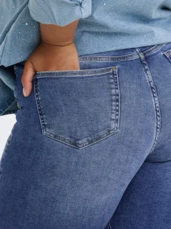 CARSUI Mittlere Taille Slim Fit Jeans