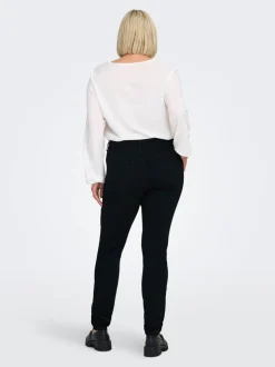 CARTHUNDER Mittlere Taille Skinny Fit Jeans