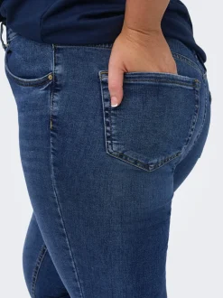 CARWILLY Skinny Fit Knöchellang Jeans