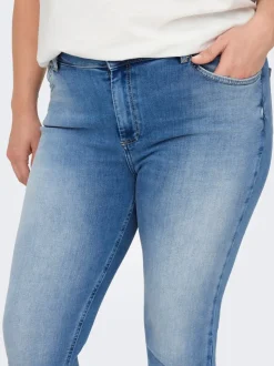 CARWILLY Mittlere Taille capri Skinny Fit Jeans