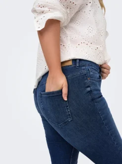 CARWILLY Skinny Fit Knöchellang Jeans