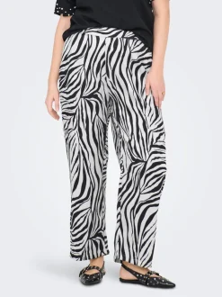 CARYAVA Normal geschnitten Hose mit weitem Beinschnitt