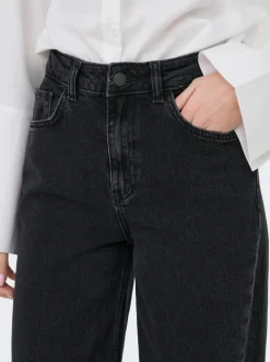 JDYCARINA Hohe Taille Weiter Beinschnitt Jeans