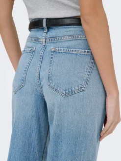 JDYCARINA Hohe Taille Weiter Beinschnitt Jeans