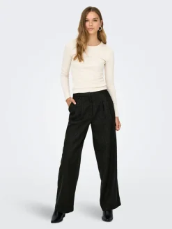 JDYCHARLY Weiter Beinschnitt Hose mit weitem Beinschnitt