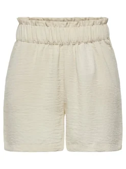 JDYDIVYA Hohe Taille Normal geschnitten Paperbag Shorts