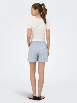 JDYFIA Hohe Taille Normal geschnitten Lässige Shorts