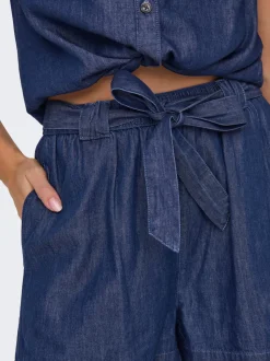 JDYKAI Hohe Taille Normal geschnitten Jeans-Shorts