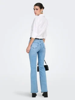 JDYKATHY Hohe Taille Flared Jeans