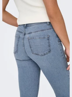JDYMOON Mittlere Taille Skinny Fit capri Jeans