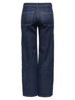 JDYVANESSA Mittlere Taille Weiter Beinschnitt Jeans