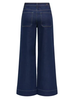 JDYVANNII Hohe Taille Weiter Beinschnitt Jeans
