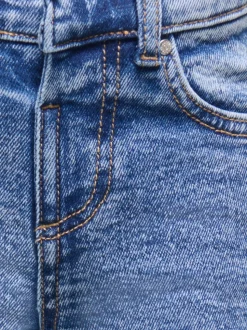 KMGJUICY Mittlere Taille Weiter Beinschnitt Jeans