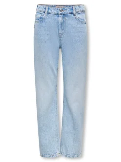 KOGDAD Mittlere Taille Gerade geschnitten Jeans