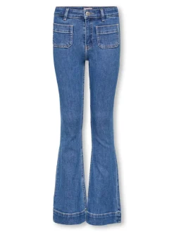 KOGMADISON Hohe Taille Flared Jeans