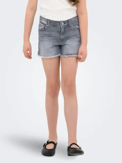 KOGROBYN Gerade geschnitten Jeans-Shorts