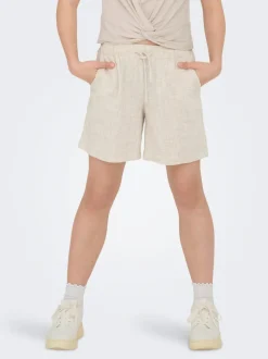 KOGSIESTA Locker geschnitten Leinen Shorts