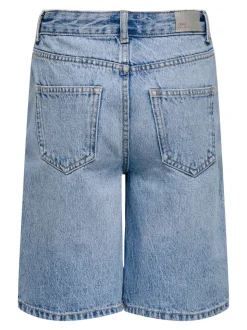 KOGSONNY Hohe Taille Normal geschnitten Jeans-Shorts