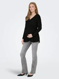 OLMBLUSH Mittlere Taille Flared Jeans