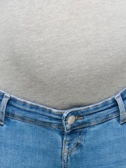 OLMBLUSH Mittlere Taille Skinny Fit Knöchellang Jeans
