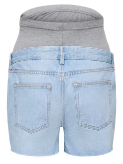 OLMGABI Mittlere Taille Normal geschnitten Jeans-Shorts