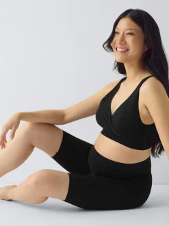 OLMHOPE Hohe Taille Normal geschnitten Nahtlose Shorts