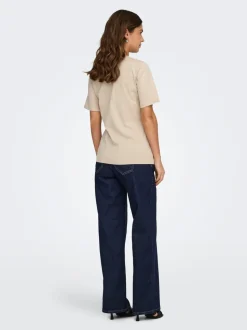 OLMJUICY Hohe Taille Gerade geschnitten Jeans