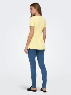 OLMMALAYA Top mit Schößchen