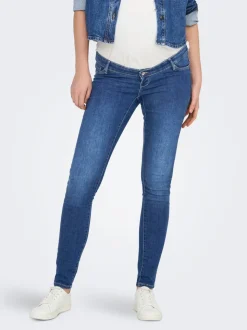 OLMROSE Hohe Taille Skinny Fit Jeans