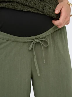 OLMSIESTA Gerade geschnitten Leinen Hose