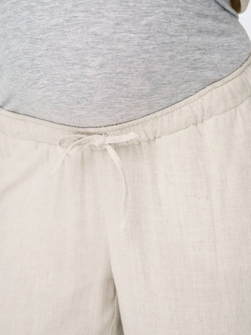 OLMSIESTA Gerade geschnitten Leinen Hose