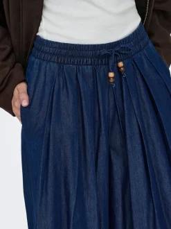 ONLBEA Hohe Taille Weiter Beinschnitt Jeans