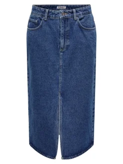 ONLBIANCA Denim Jeansrock Midirock