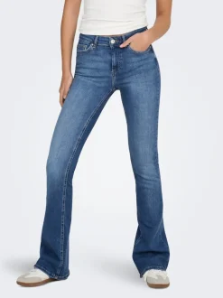 ONLBLUSH Mittlere Taille Flared Jeans