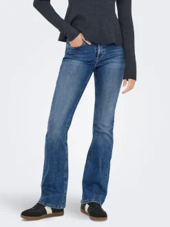 ONLBLUSH Mittlere Taille Flared Jeans