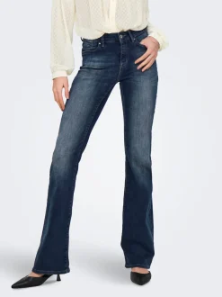 ONLBLUSH Mittlere Taille Flared Jeans
