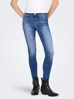 ONLBLUSH Mittlere Taille Skinny Fit Knöchellang Jeans